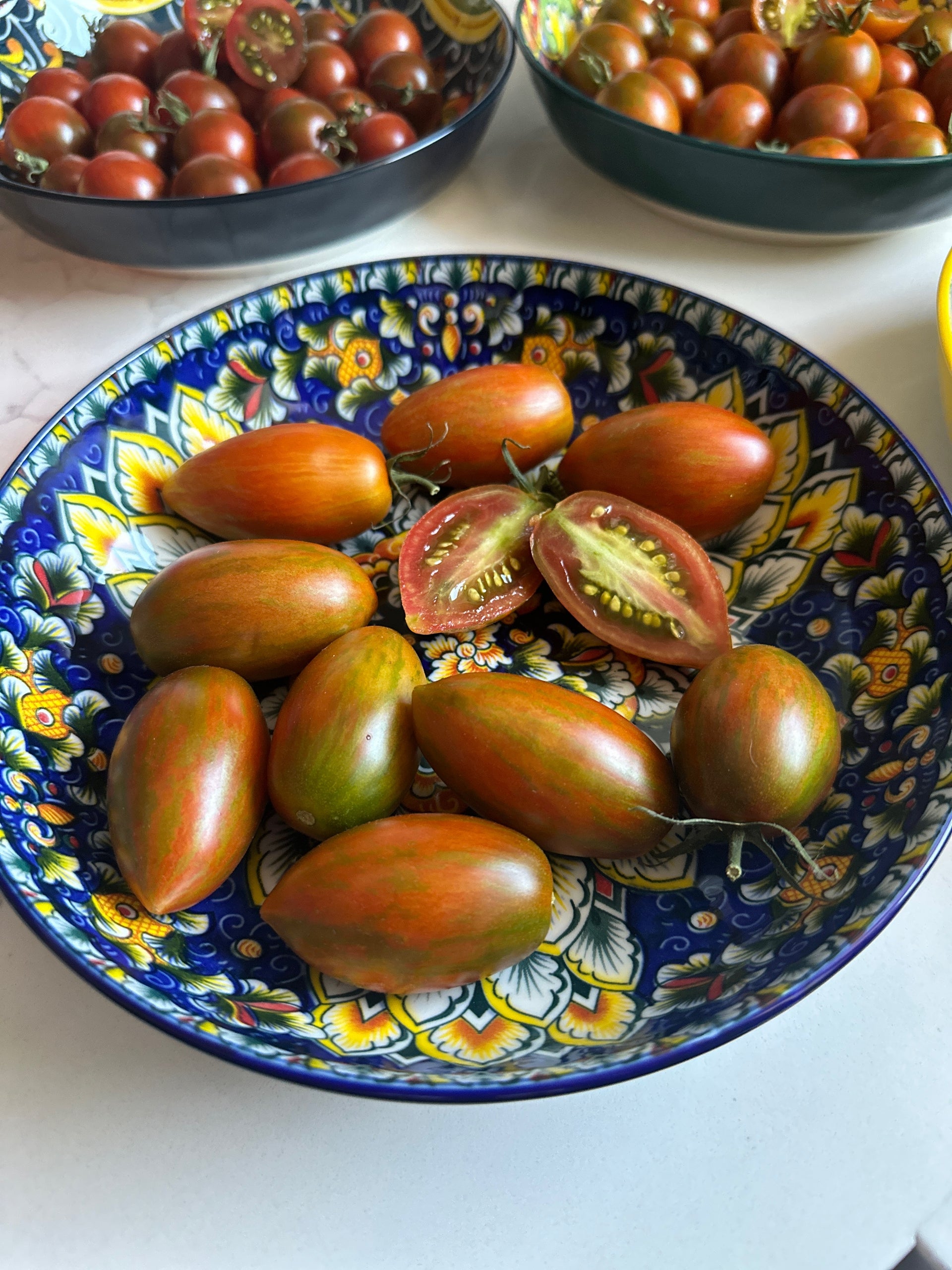 tiger lily tomatoes Lucky Tiger