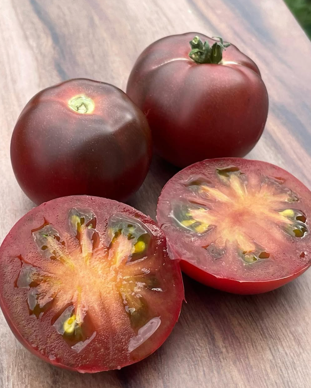 Karma Purple Multiflora- OP tomato seeds- Pack of 25 seeds